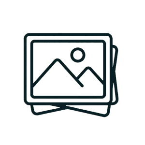 Landscape photo icon indicating a photogenic scenic spot