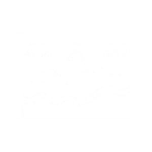 Marine electronics white icon representing Furuno fishfinder and sonar technology